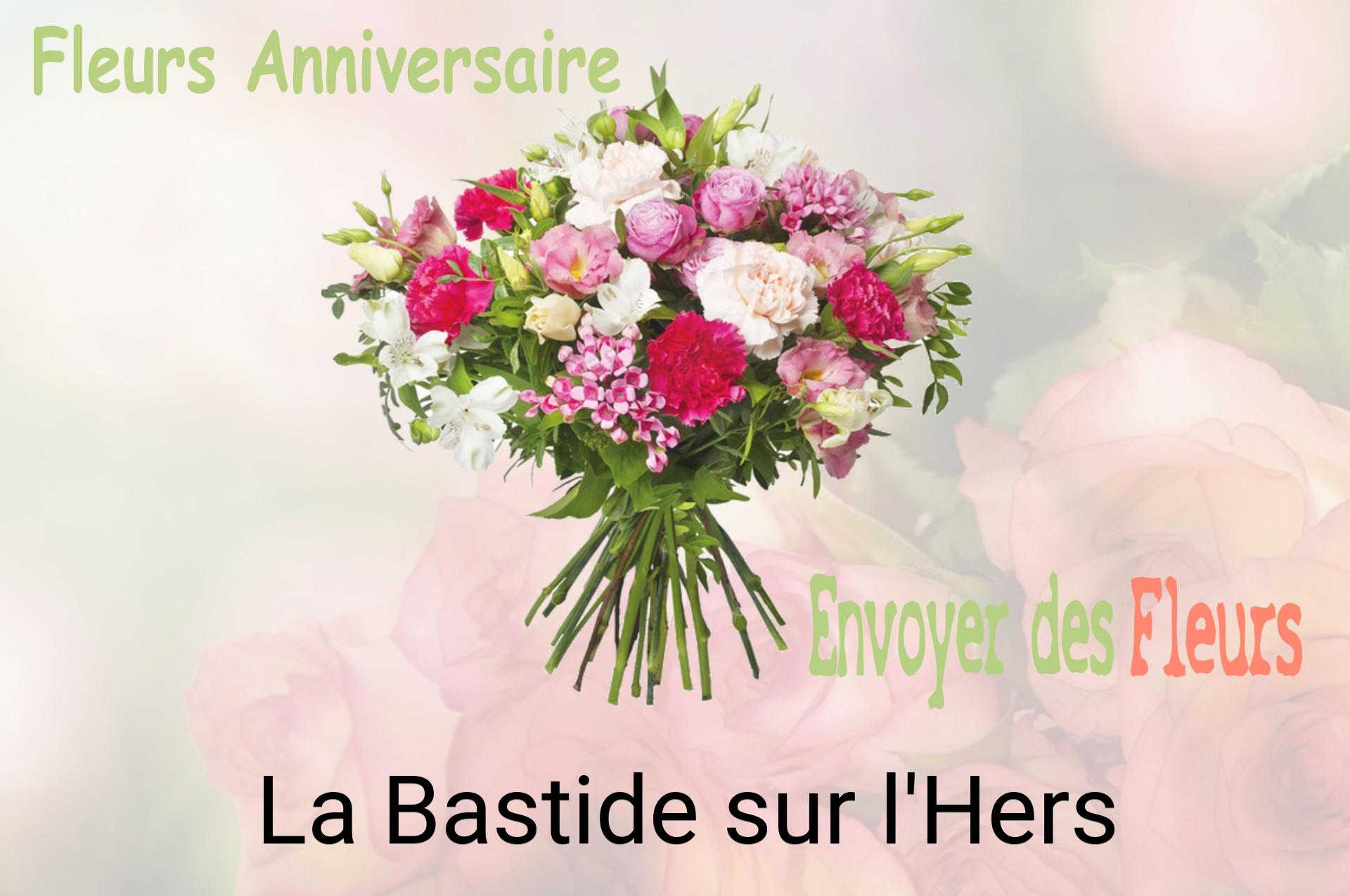 Bouquet de fleurs d’anniversaire livré à La Bastide-sur-l'Hers
